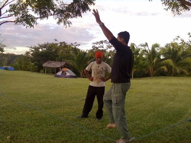 Slack line